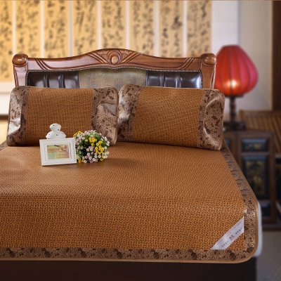 【西西席业(XIXI MAT INDUSTRY)凉席】上海名牌 西西凉席 木棉乌韵席 2件套 120*195【价格 图片 品牌 报价】-苏宁易购